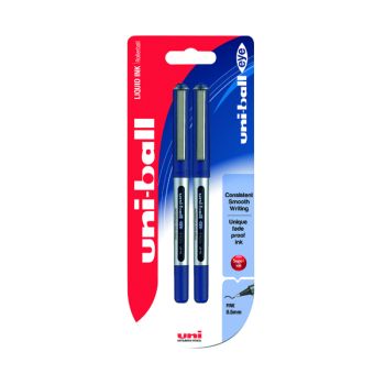 Uni-Ball Eye Fine Blue Twin Blister Pack (Pack of 6) 153528197