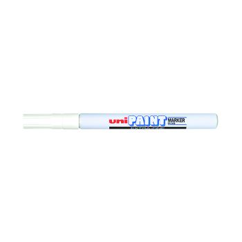 Unipaint PX-203 Paint Marker Fine Bullet White (Pack of 12) 508341000