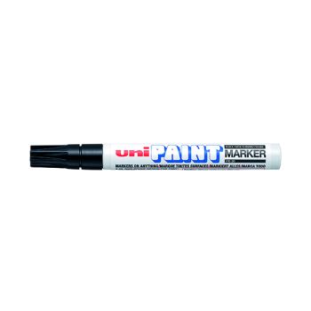 Unipaint PX-20 Paint Marker Medium Bullet Black (Pack of 12) 545616000