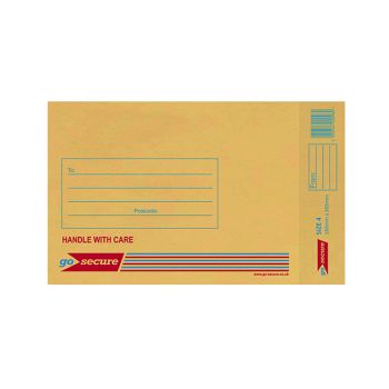 GoSecure Bubble Envelope Size 4 170x245mm Gold (Pack of 100) ML10046 - DISCONTINUED