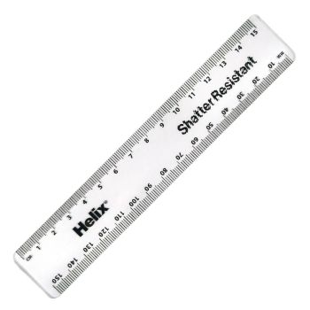 Maped Shatterproof Rulers 15cm Clear (Pack of 50) EE10424