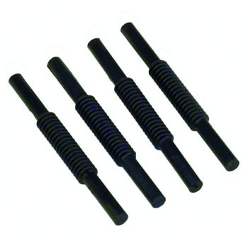 Avery Letter Risers 75mm Plastic Black (Pack of 4) 403