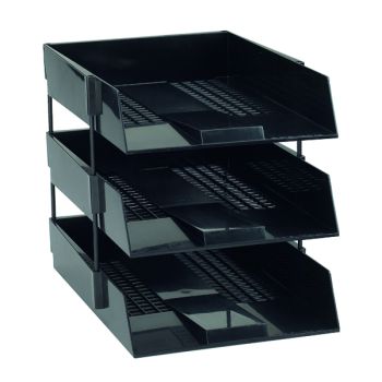 Avery Original Standard Letter Tray Black 44CHAR
