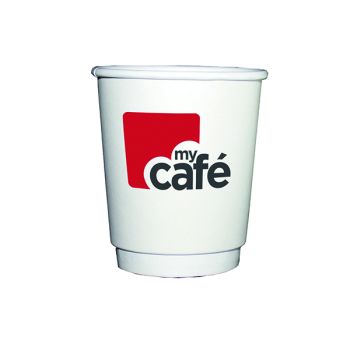 Mycafe 8oz Double Wall Hot Cups (Pack of 500) HVDWPA08V