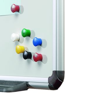 Nobo Magnetic Pin Assorted Colours 18mm Pack of 12 1901102