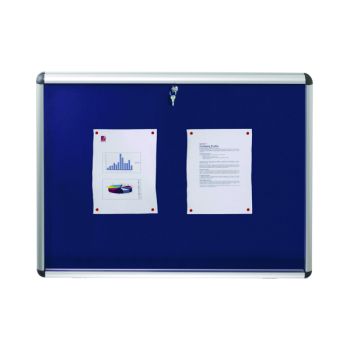 Nobo Internal Display Case A1 Blue Felt 1902048 - DISCONTINUED