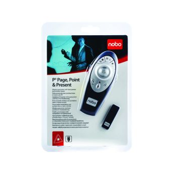 Nobo Laser Pointer P3 Page, Point and Present 1902390 - DISCONTINUED
