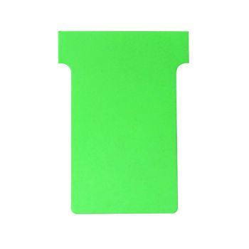 Nobo T-Card Size 2 48 x 85mm Light Green (Pack of 100) 32938902