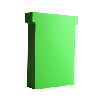 Nobo T-Card Size 3 80 x 120mm Light Green (Pack of 100) 32938913