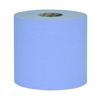 Raphael 1Ply Blue Roll Towel 250m x 200mm (Pack of 6) RT1B250R