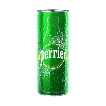 Perrier 250ml Sparkling Water Slim Can (Pack of 35) 12336215