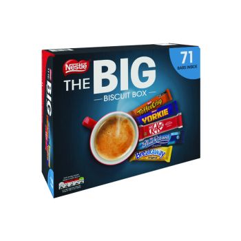 Nestle Big Biscuit Box (Includes: Breakaway, Kit Kat, Toffee Crisp, Yorkie, Blue Riband) 12313923