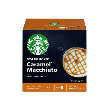 Nescafe Dolce Gusto Starbucks Caramel Macchiato Capsules (Pack of 36) 12397694