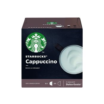 Nescafe Dolce Gusto Starbucks Cappuccino Capsules (Pack of 36) 12397695