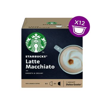 Nescafe Dolce Gusto Starbucks Latte Macchiato Capsules (Pack of 36) 12397696