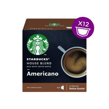 Nescafe Dolce Gusto Starbucks House Americano Capsules (Pack of 36) 12397697