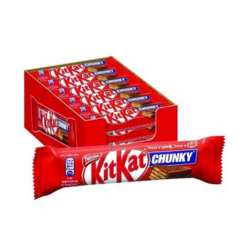 Nestle KitKat Chunky Milk Chocolate 40g (Pack of 24) 12405887