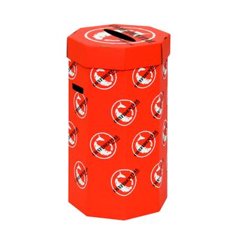 Acorn Confidential Waste Office Bin (Pack of 5) 402688