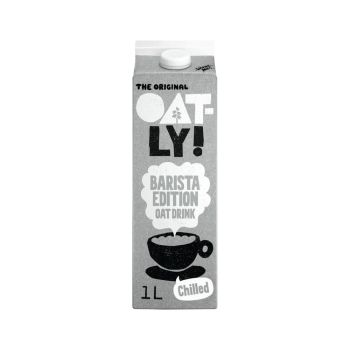 Oatly Oat Drink Barista Edition 1 Litre (Pack of 6) 128306
