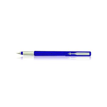 Parker Vector Fountain Pen Medium Blue with Chrome Trim 67507 S0881011