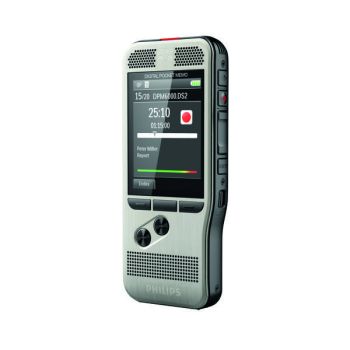 Philips Silver Digital Pocket Memo 6000 Voice Recorder DPM6000 - DISCONTINUED
