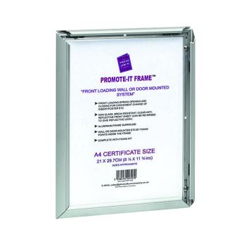 Hampton Frames Promote It Frame A3 Aluminiun (Non-glass break-resistant cover) PAPFA3B