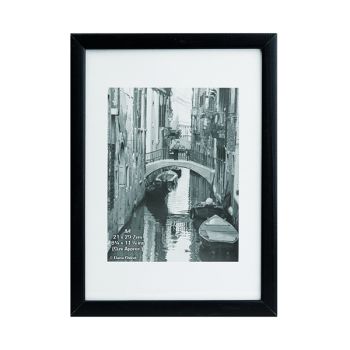 Hampton Frames Black Wood Certificate Frame Non Glass KENTA4NG