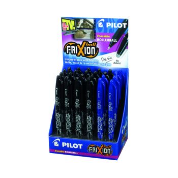 Pilot Frixion Rollerball Display Blk/Blu (Pack of 24) 100101201