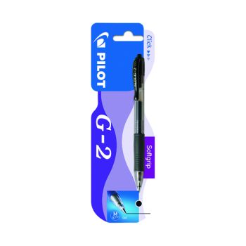 Pilot G207 Gel Retractable Rollerball Blister Card Black (Pack of 12) 041200101