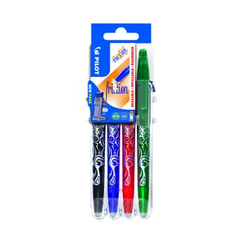 Pilot FriXion Set2Go Rollerball Pens Assorted (Pack of 4) 3131910546795