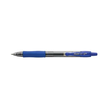 Pilot G-2 Plus Begreen Gel Ink Rollerball Medium Blue (Pack of 12) PUJ163180