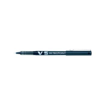 Pilot V5 Hi-Tecpoint Ultra Rollerball X Fine Black (Pack of 12) BXV501
