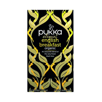 Pukka Elegant English Breakfast Fairtrade Tea (Pack of 20) P5050