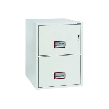Phoenix 2 Drawer 90 Minute Fire Rated Filing Cabinet FS2252K