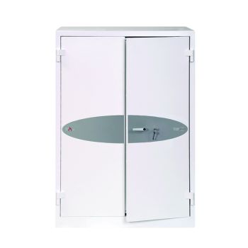 Phoenix White Fire Ranger Cabinet Size 2 Key Lock FS1512K