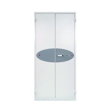 Phoenix White Fire Ranger Cabinet Size 3 Key Lock FS1513K