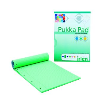 Pukka Pad A4 Refill Pad Green (Pack of 6) IRLEN50
