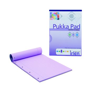 Pukka Pad A4 Refill Pad Lavender (Pack of 6) IRLEN50