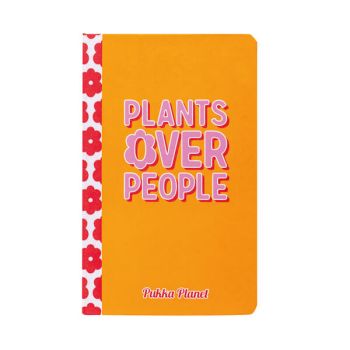 Pukka Planet Plants Over People Soft Cover Orange 9705-SPP