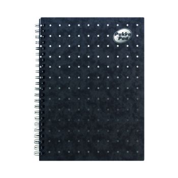 Pukka Notemakers Sidebound A5 Black (Pack of 10) 7276-PRS