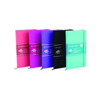 Pukka Pad Signature Soft Cover Notebook Casebound A5 Assorted (Pack of 5) 7747-SIG
