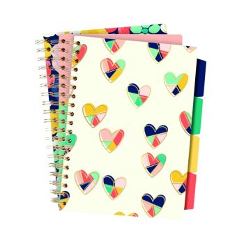 Pukka Floral Love Project Books B5 Assorted (Pack of 3) 9033-CD