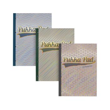 Pukka Pad Haze Refill 300 Page A4 Assorted (Pack of 3) 9877AST-HZE