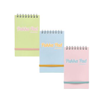 Pukka Pad Pastel Pocket Book A7 Assorted (Pack of 6) 2017-PST