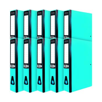 Pukka Brights Box File Foolscap Blue (Pack of 10) BR-7777