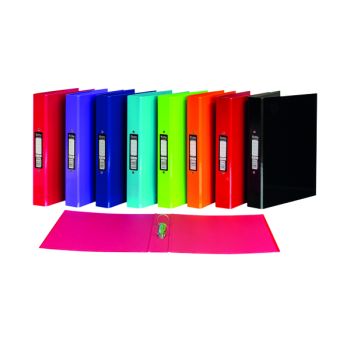 Pukka Brights Ringbinder A4 Assorted (Pack of 10) BR-9449