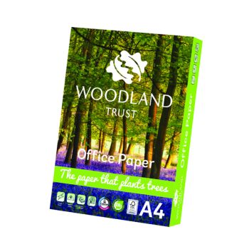 Woodland Trust A4 Office Paper 75gsm (Pack of 2500) WTOA4