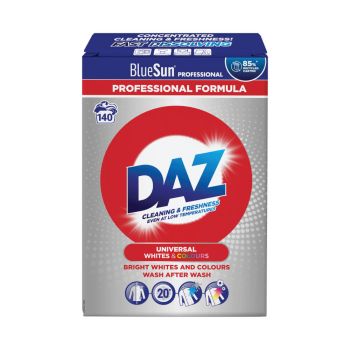 Daz Universal Whites and Colours Laundry Detergent Powder 140 Washes 8.4kg C011264