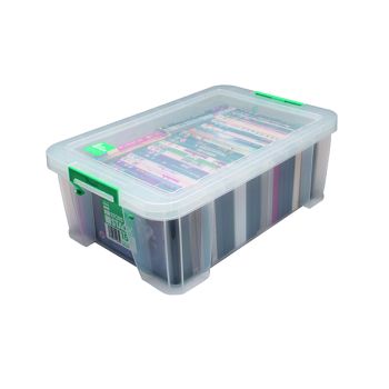 StoreStack 15 Litre Storage Box W300xD470xH170mm Clear RB11085