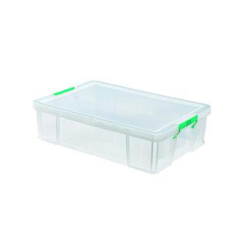 StoreStack 37 Litre Storage Box W680xD440xH170mm Clear RB75899